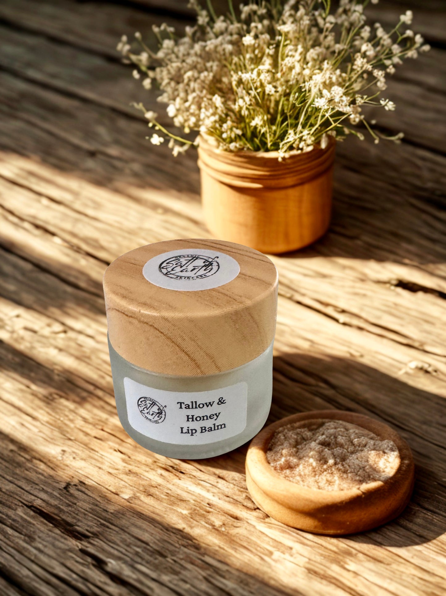 Tallow and Honey Lip Balm